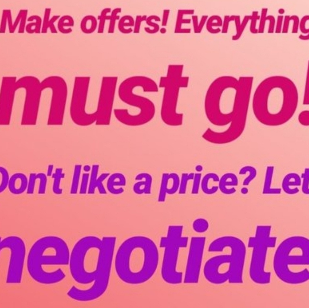 Make an offer need closet cleaned out